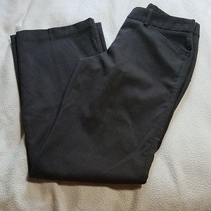 Dark brown dress pants
